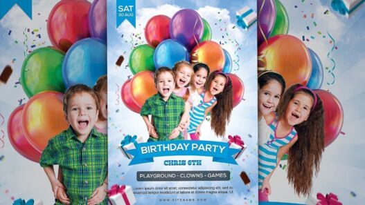 Birthday Invitation Flyer