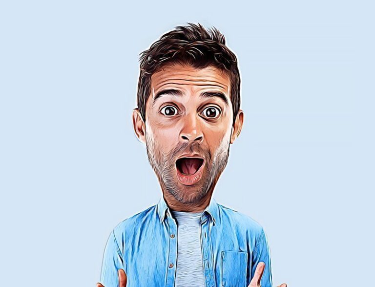 cartoon effect final result photoshop tutorial