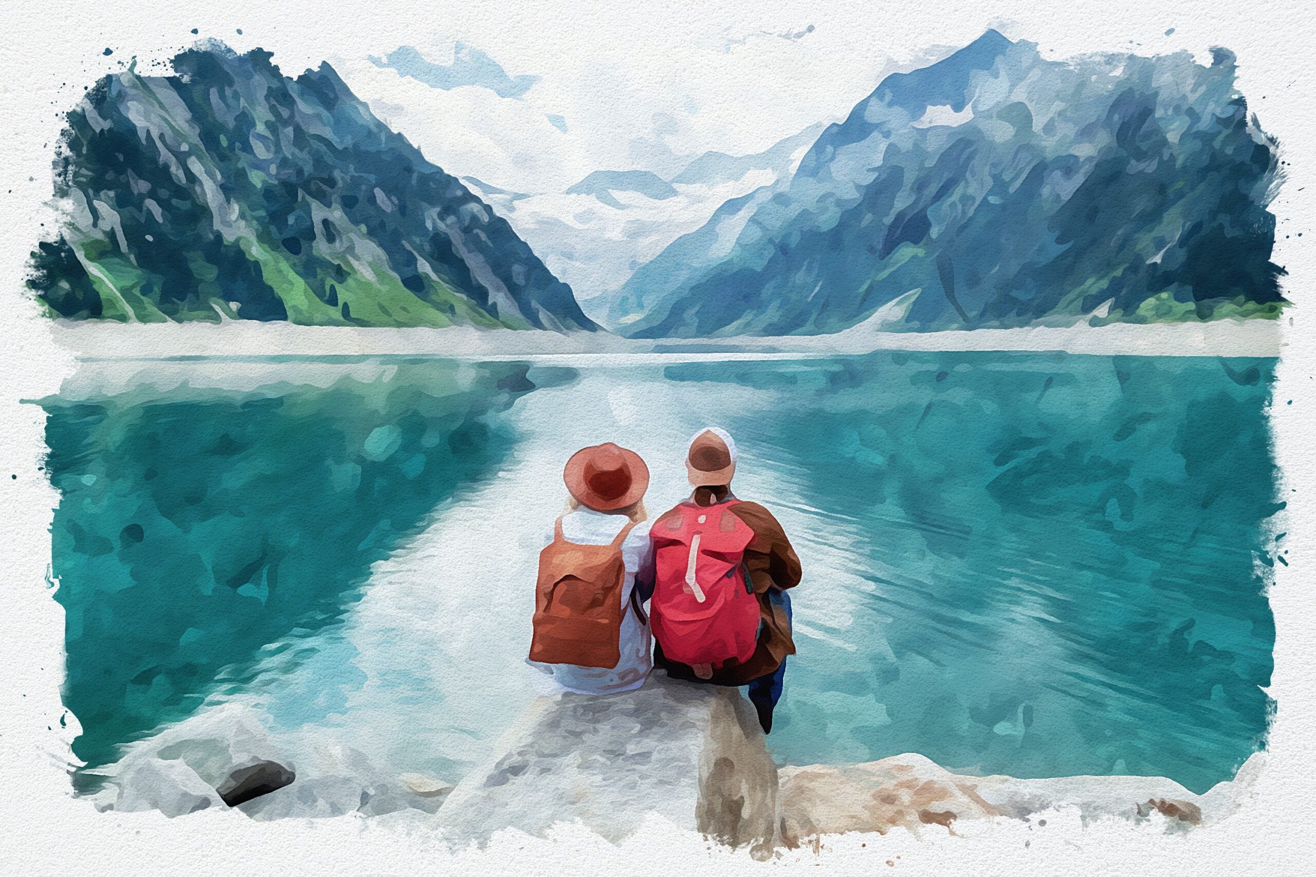 Photo to Watercolor Painting Effect Photoshop Tutorial - Pixvu