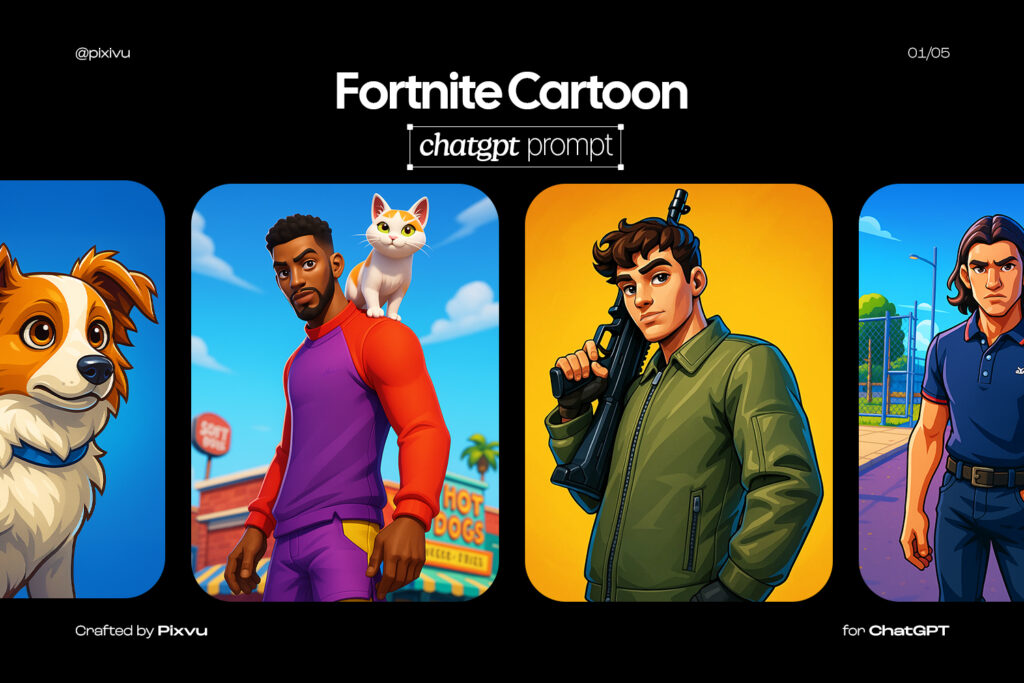 AI Fortnite Cartoon ChatGPT Prompt