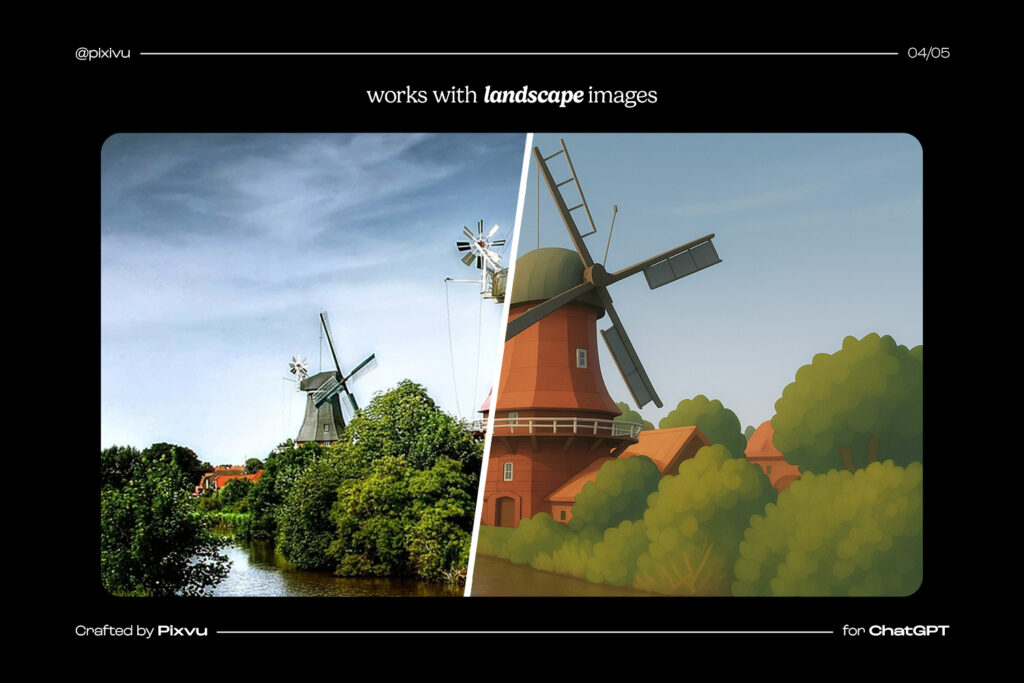 AI Matte 3D Cartoon Prompt ChatGPT
