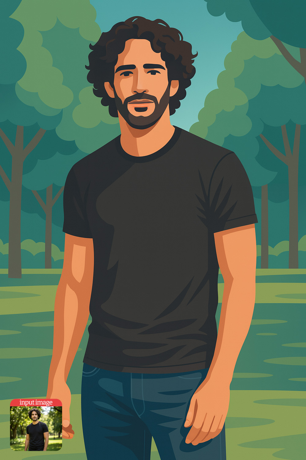 AI Flat Vector Art ChatGPT Prompt