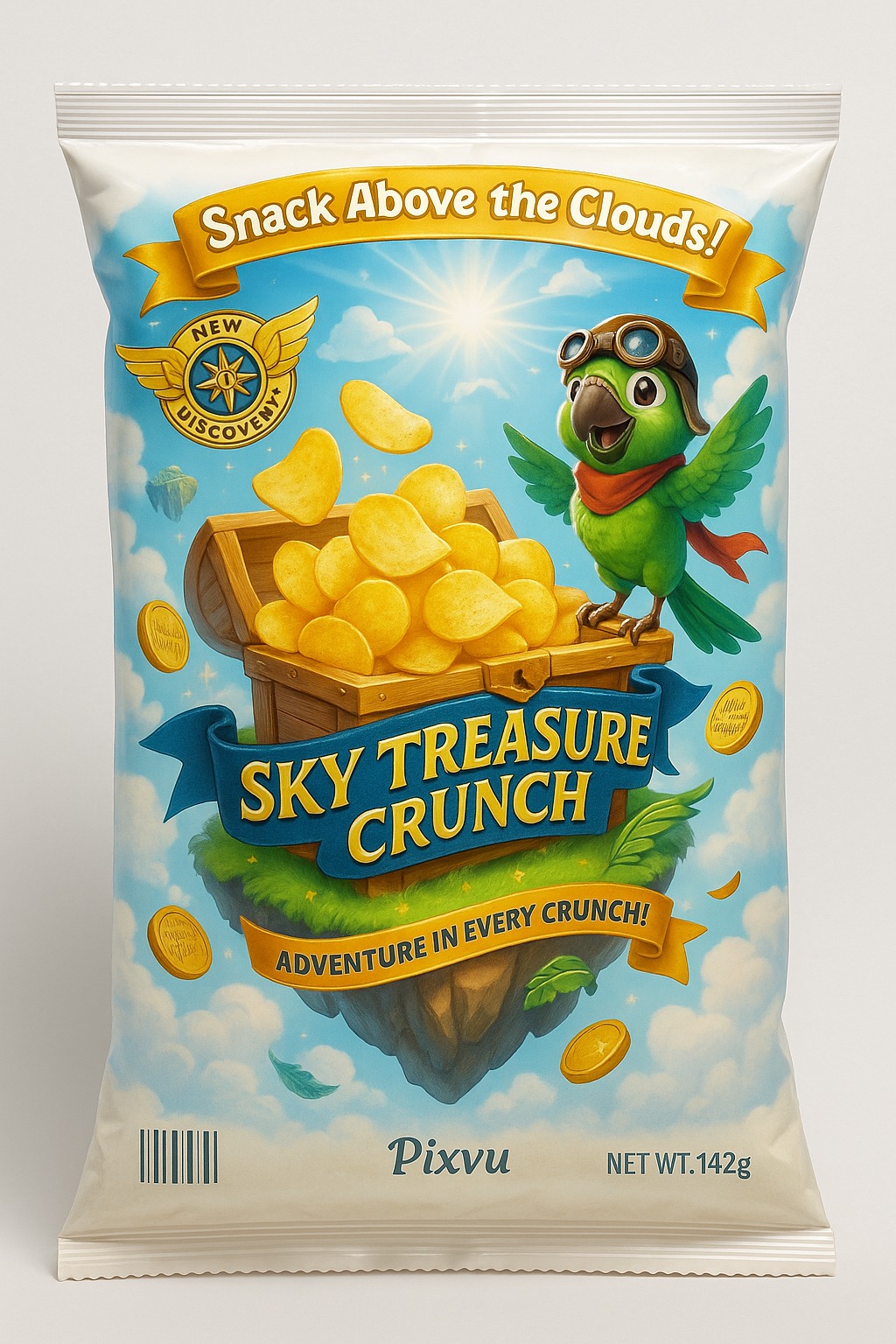 AI Kids Chips Packaging For ChatGPT Prompt