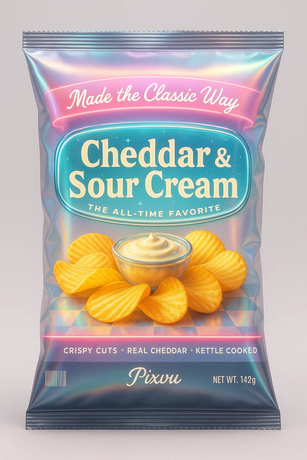 AI Vintage Chips Packaging Prompt ChatGPT