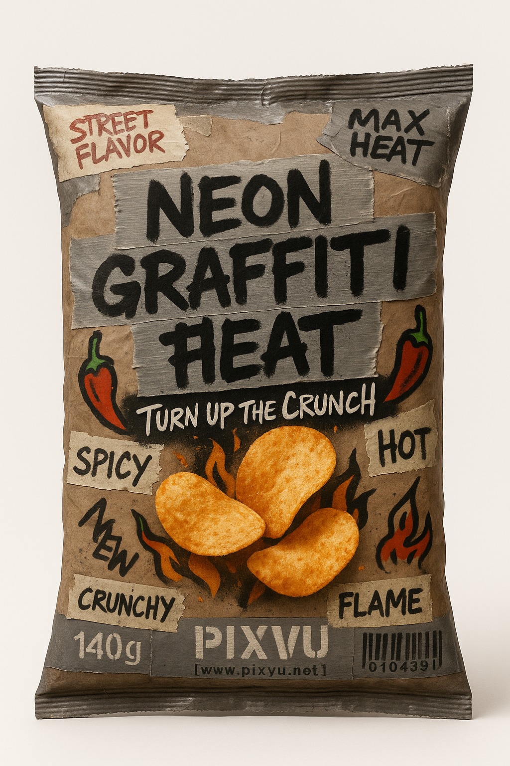 Graffiti Chips Packaging ChatGPT AI Prompt