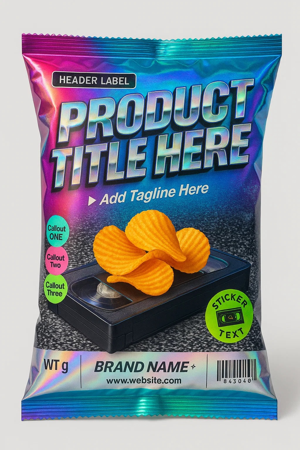 Retro Chips Packaging AI Prompt For ChatGPT