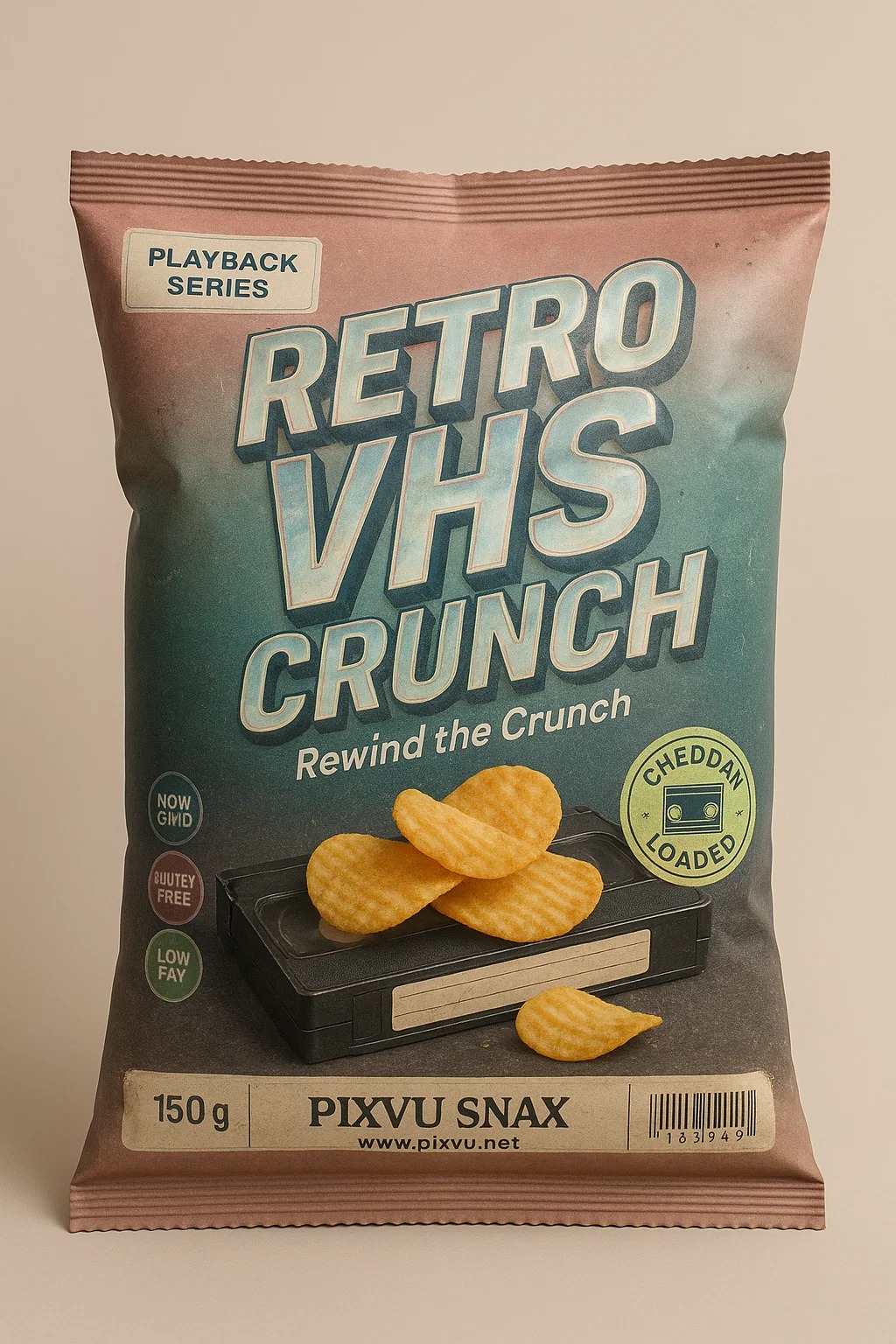 Retro Chips Packaging ChatGPT AI Prompt