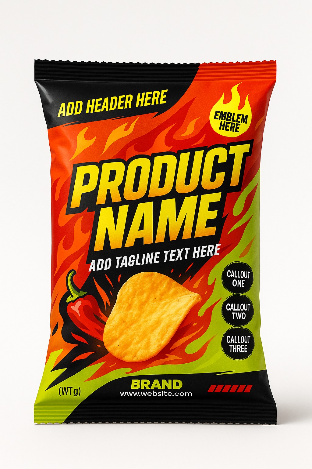 Spicy Chips Packaging AI Prompt For ChatGPT