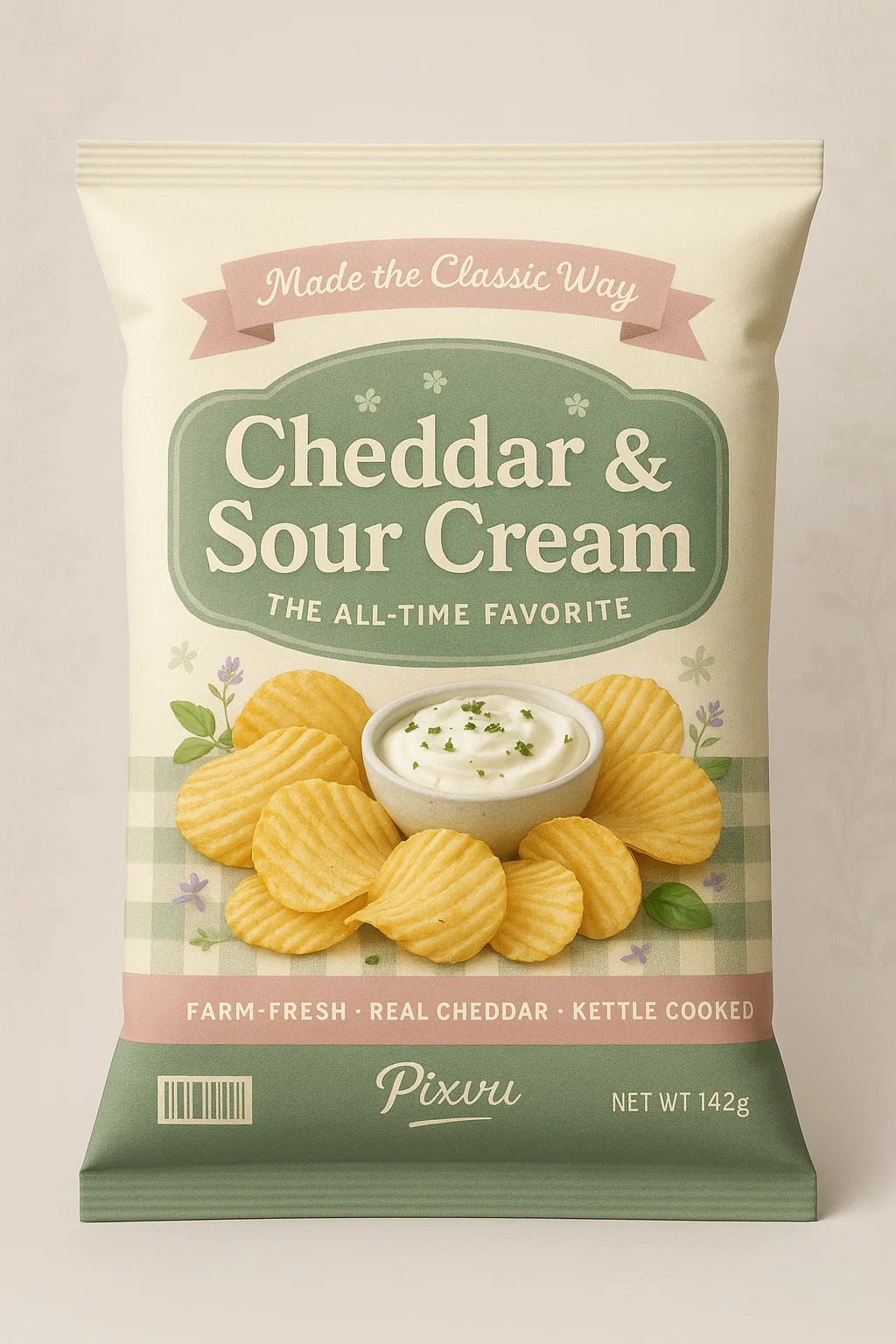 Vintage Chips Packaging AI ChatGPT Prompt