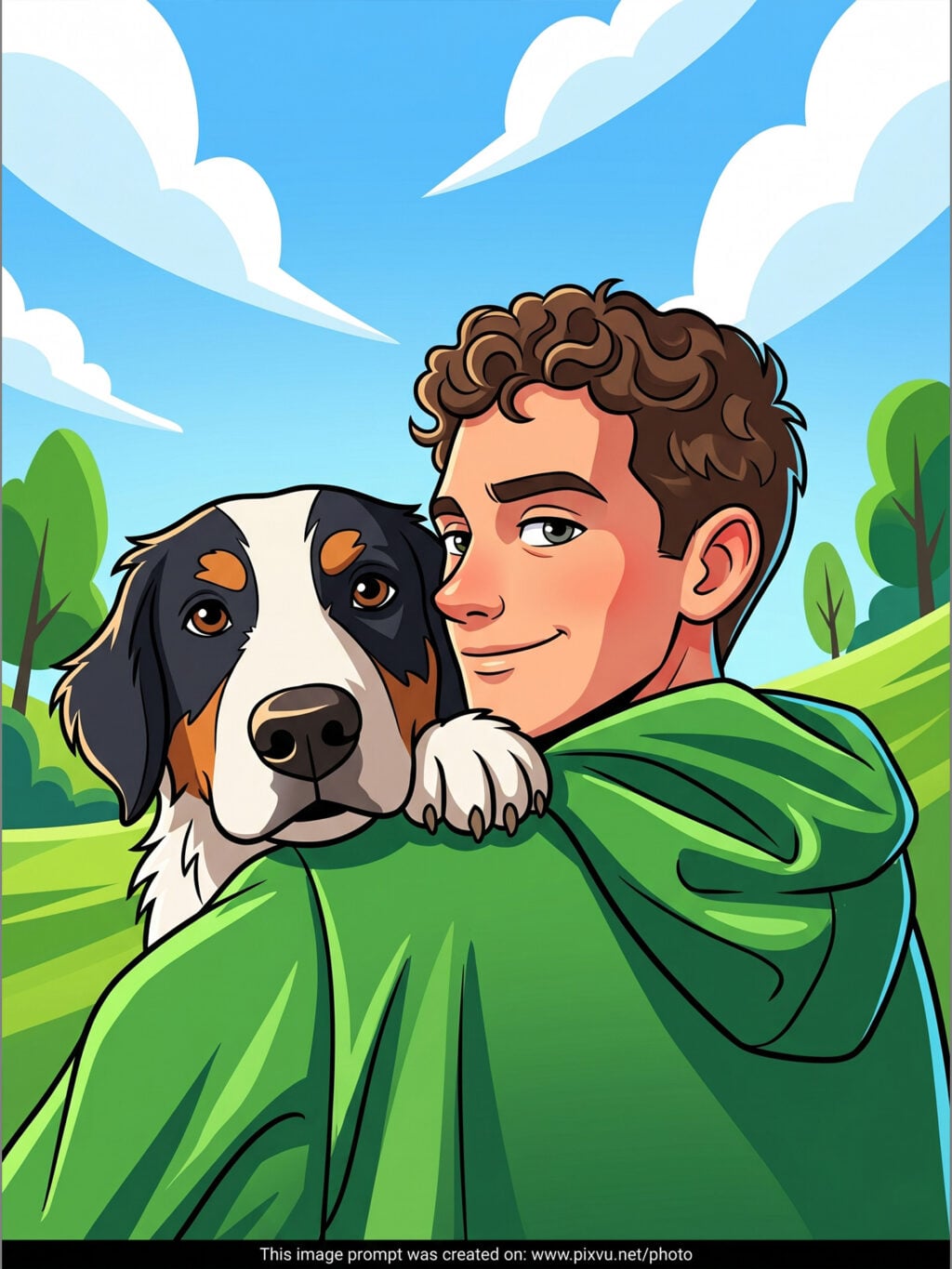 Bold Stylized Cartoon Portrait Effect AI Prompt _Gemini-Nano-Banana-2_