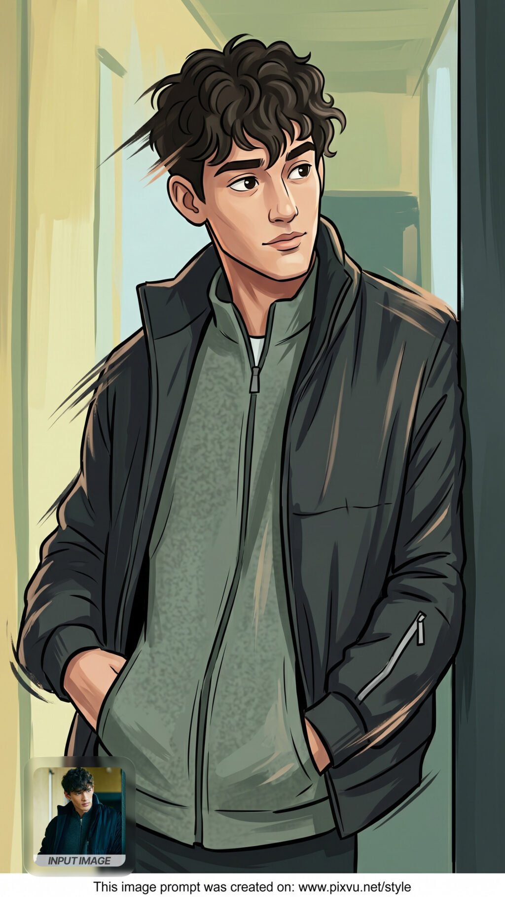 Smear-Frame Motion Art Cartoon Effect AI Prompt _Gemini-Example-1_