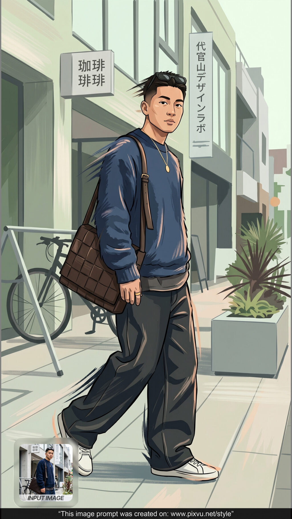 Smear-Frame Motion Art Cartoon Effect AI Prompt _Gemini-Example-2_