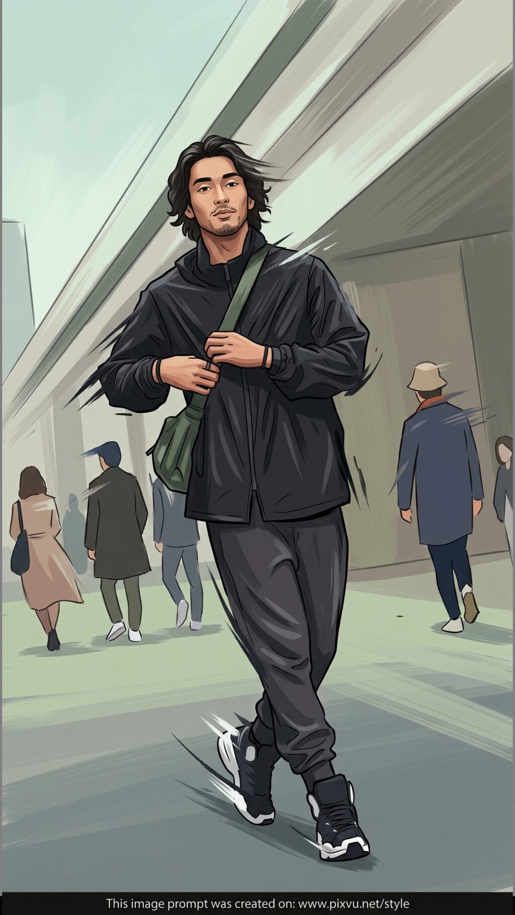 Smear-Frame Motion Art Cartoon Effect AI Prompt _Gemini-Nano-Banana-2_