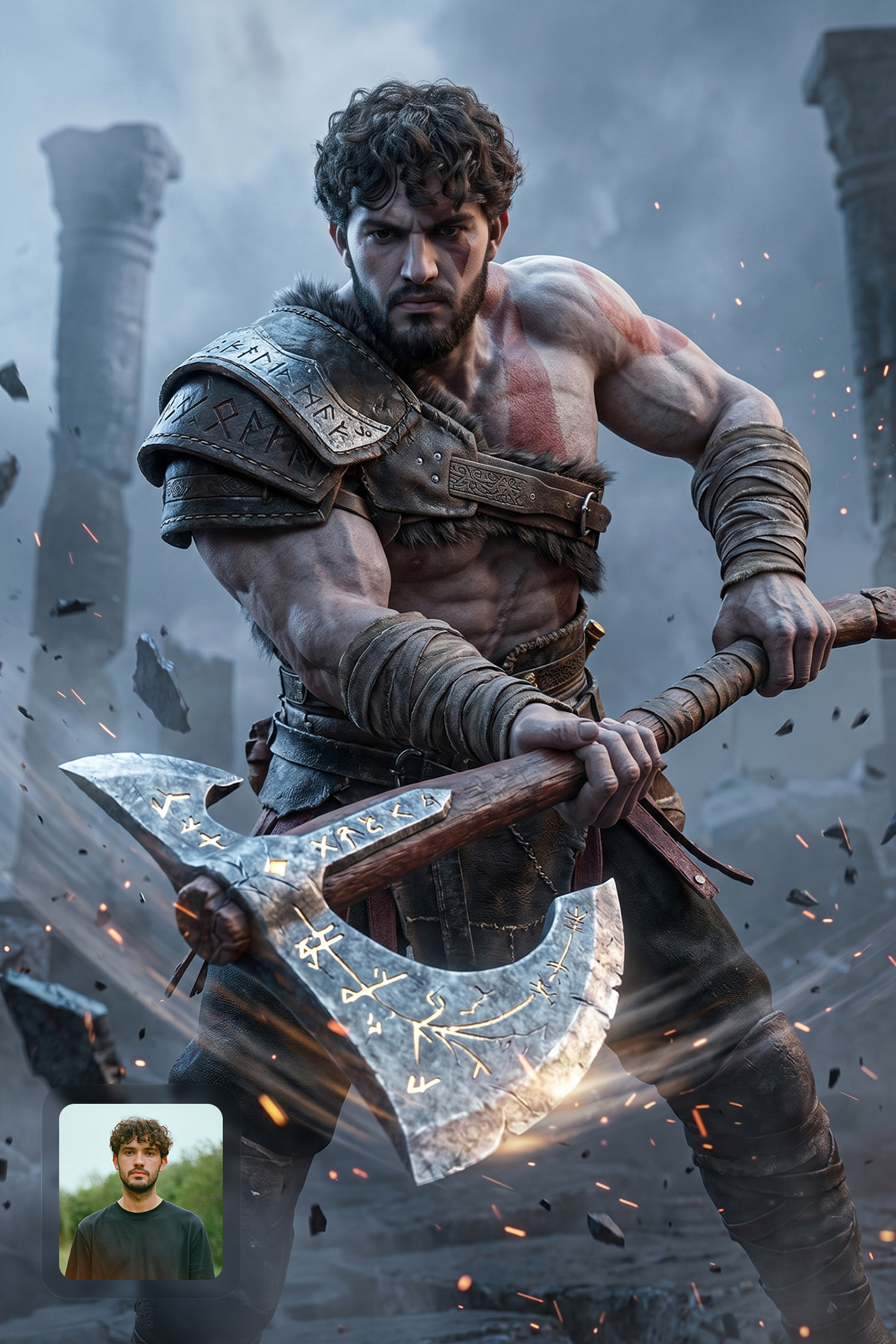 God of War Character Style Using Nano Banana 2