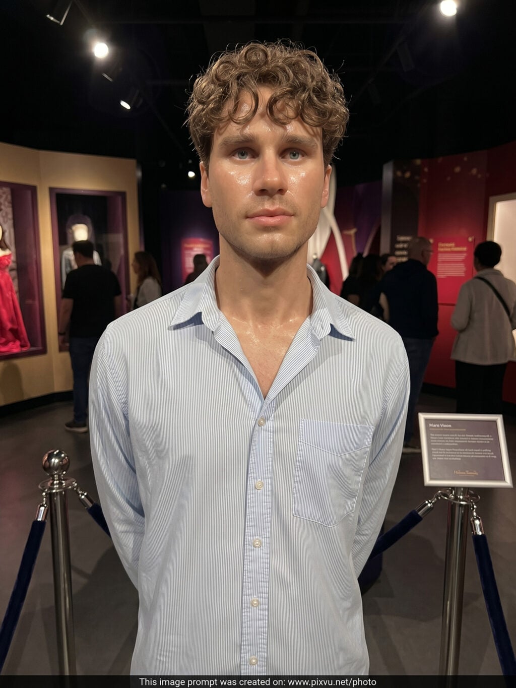 Madame Tussauds Style Museum Wax Figure AI Prompt _Gemini-Nano-Banana-2_