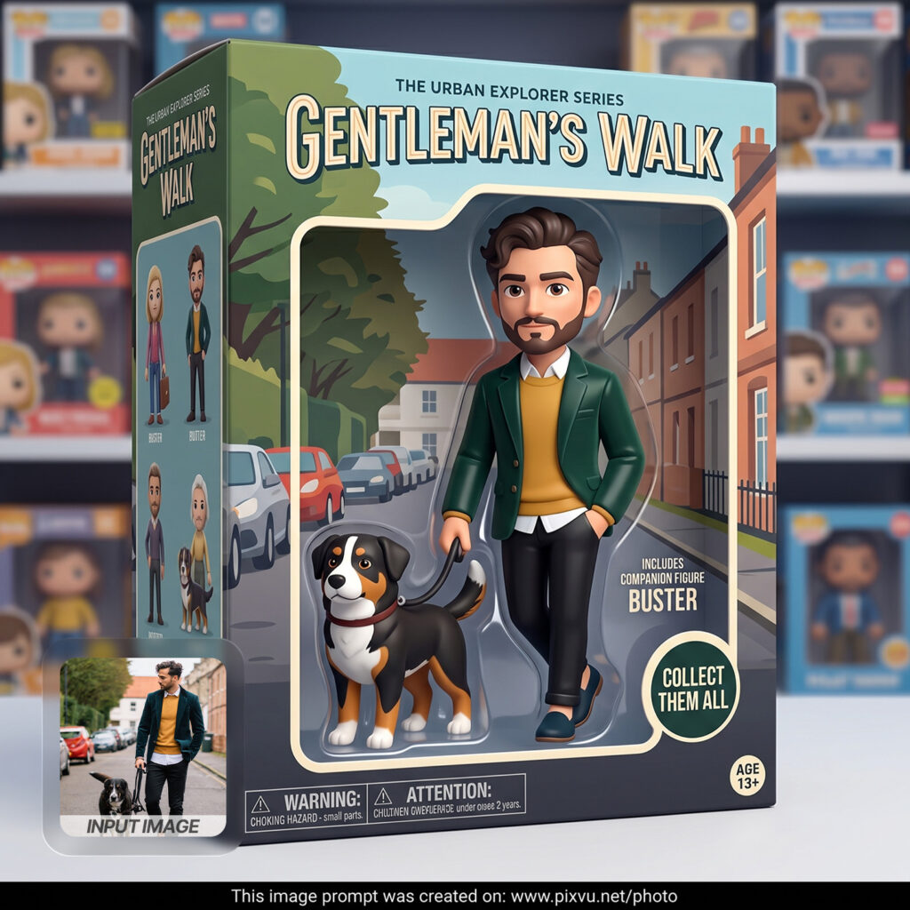 Stylized Collectible 3D Toy Figure Box AI Prompt _Gemini-Example-3_